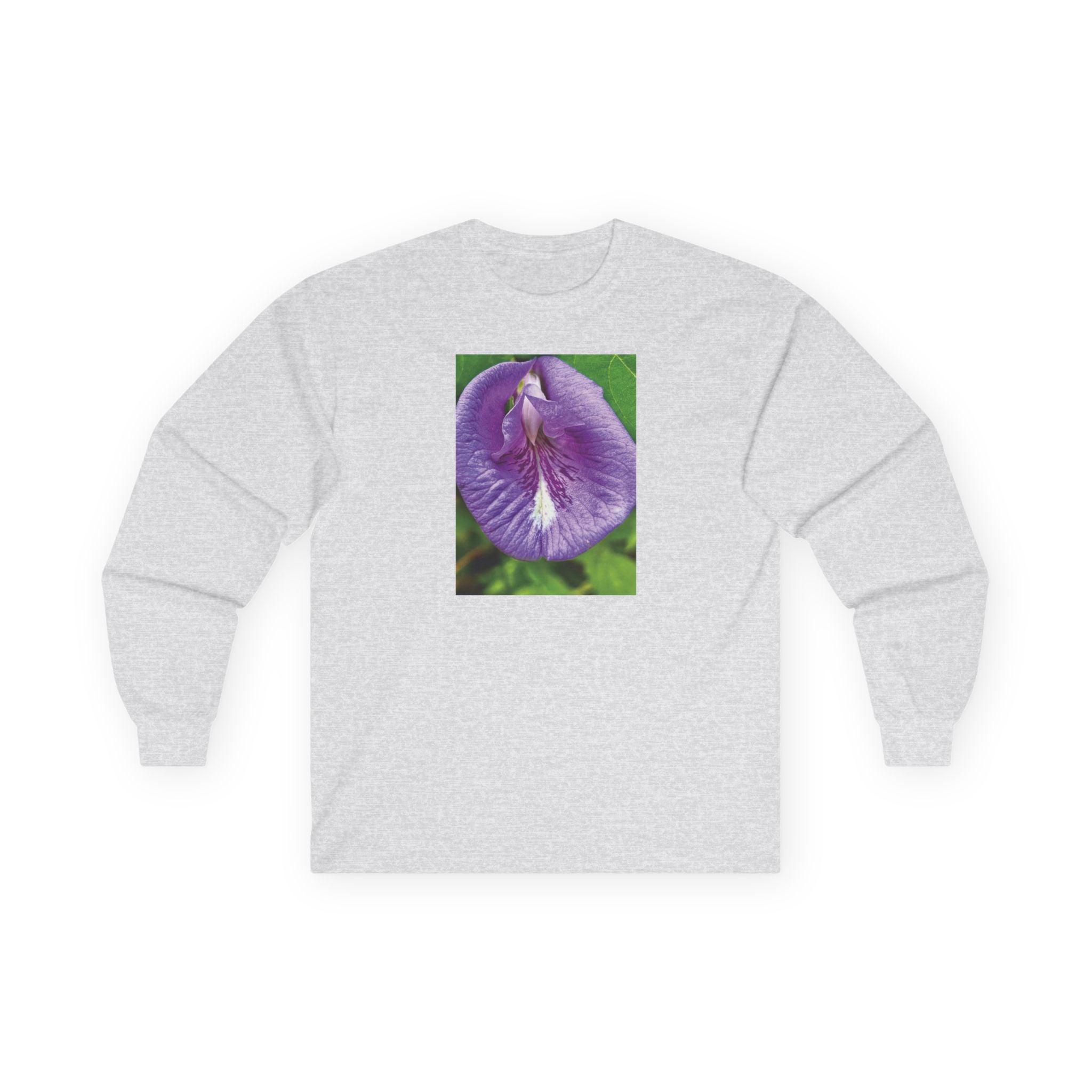 Long Sleeve Tee - Butterfly pea flower