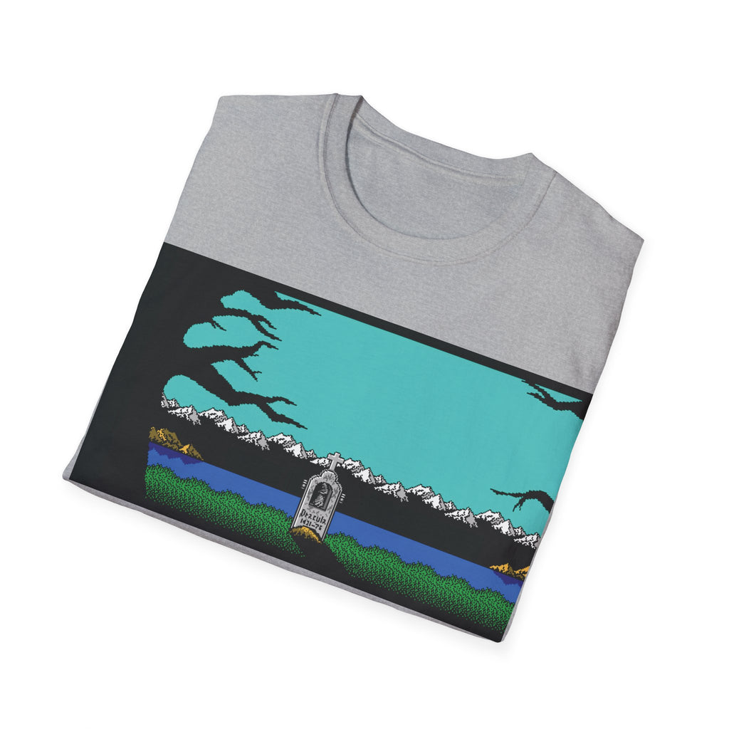 Gildan Unisex Softstyle® T-Shirt Retro Gamer - NES Simon's Quest Ending Design
