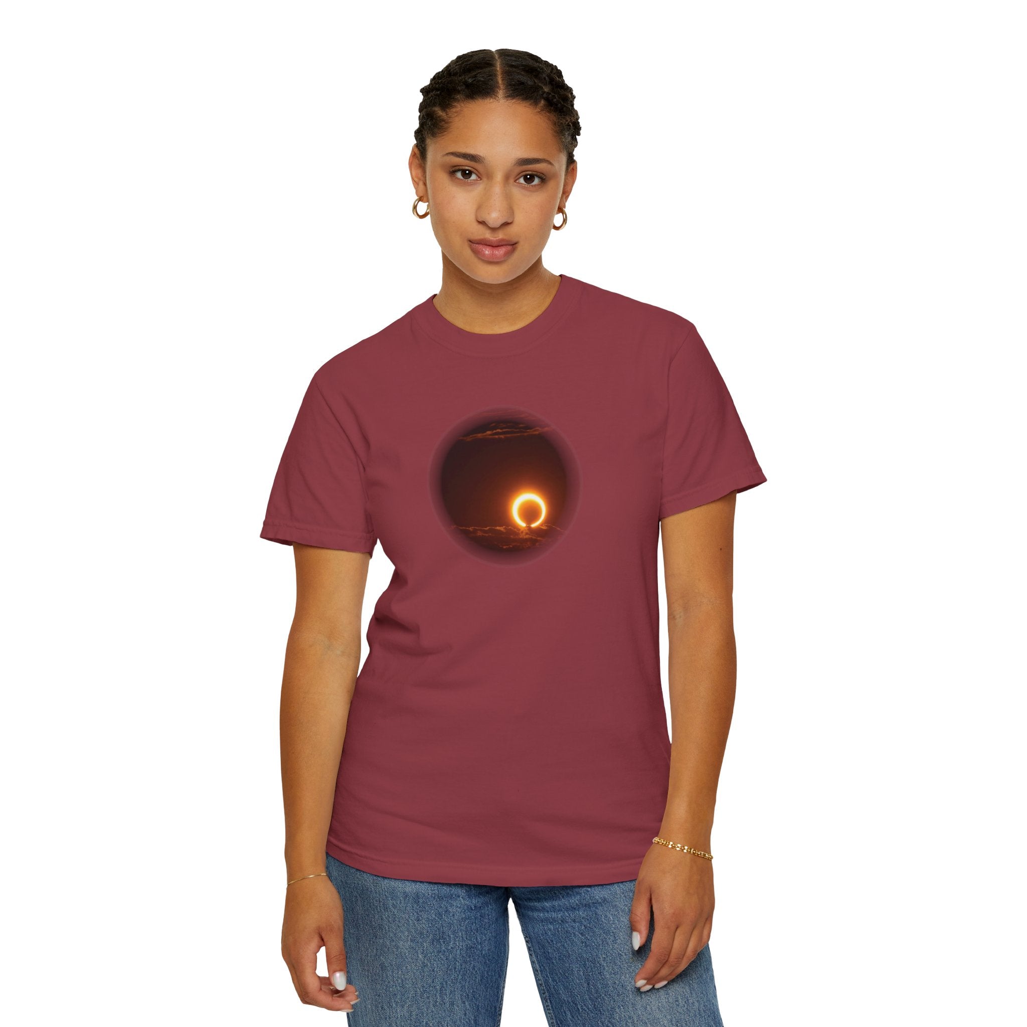Comfort Colors® Garment-Dyed Short Sleeve Tee-Ring of Fire