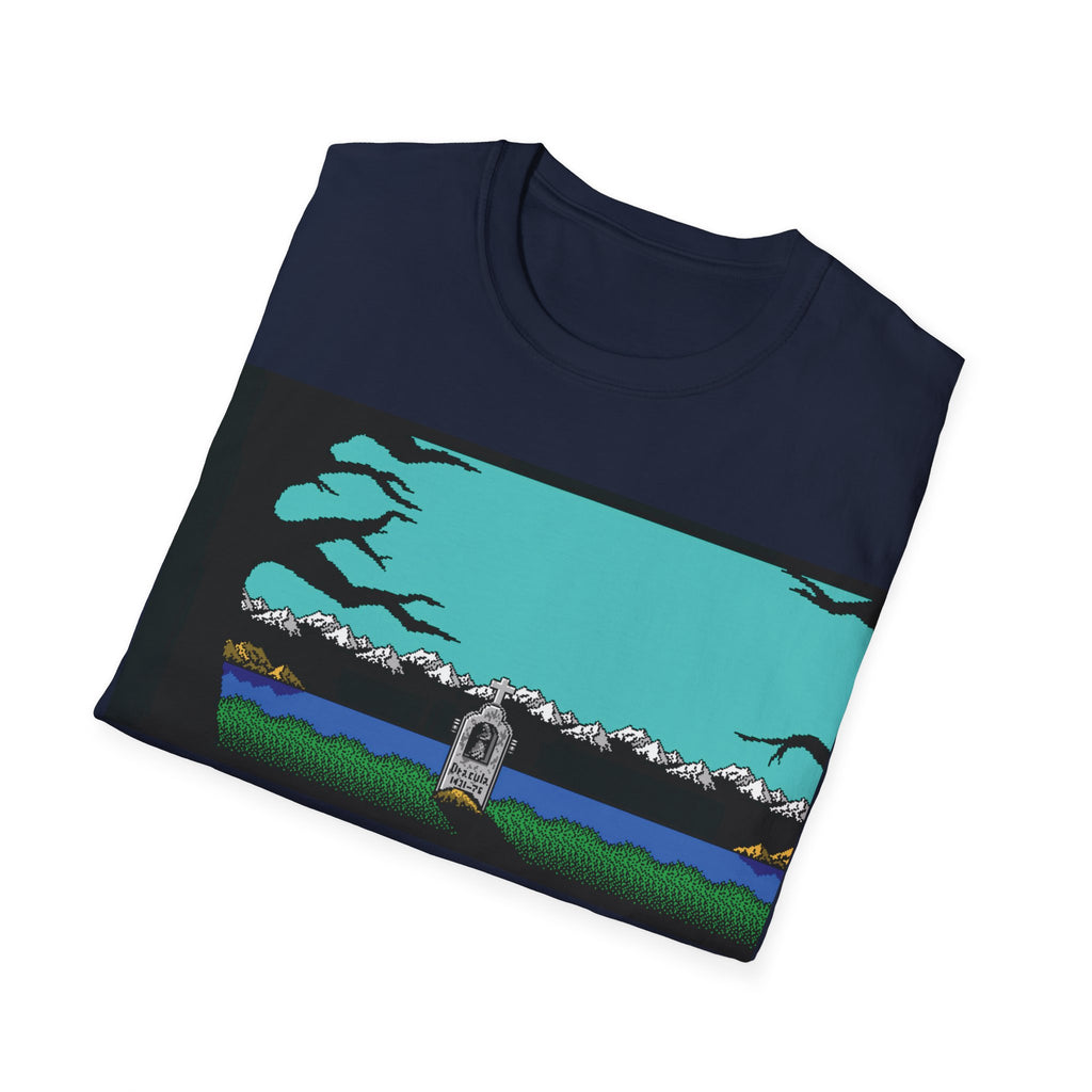 Gildan Unisex Softstyle® T-Shirt Retro Gamer - NES Simon's Quest Ending Design