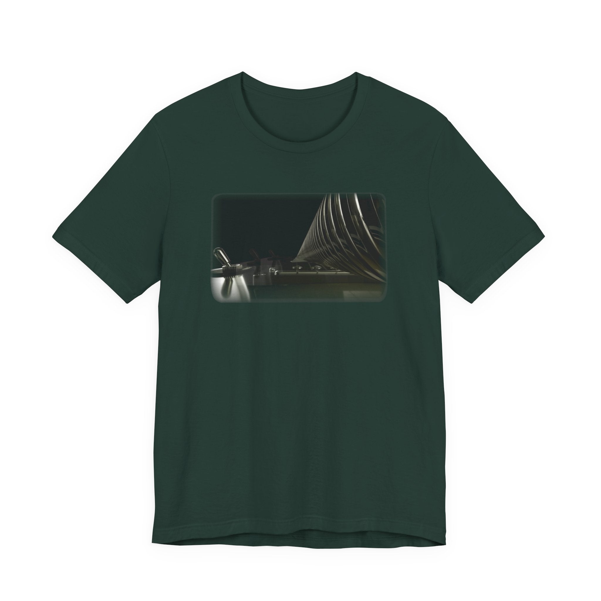 Bella+Canvas Unisex Jersery Short Sleeve T-Shirt — Musical Instrument Guitar Close-up