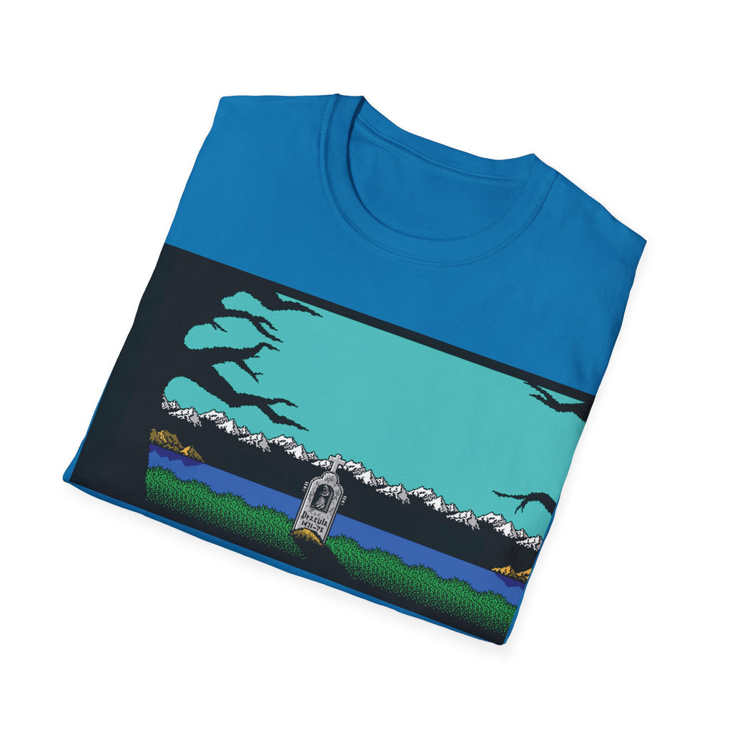 Gildan Unisex Softstyle® T-Shirt Retro Gamer - NES Simon's Quest Ending Design