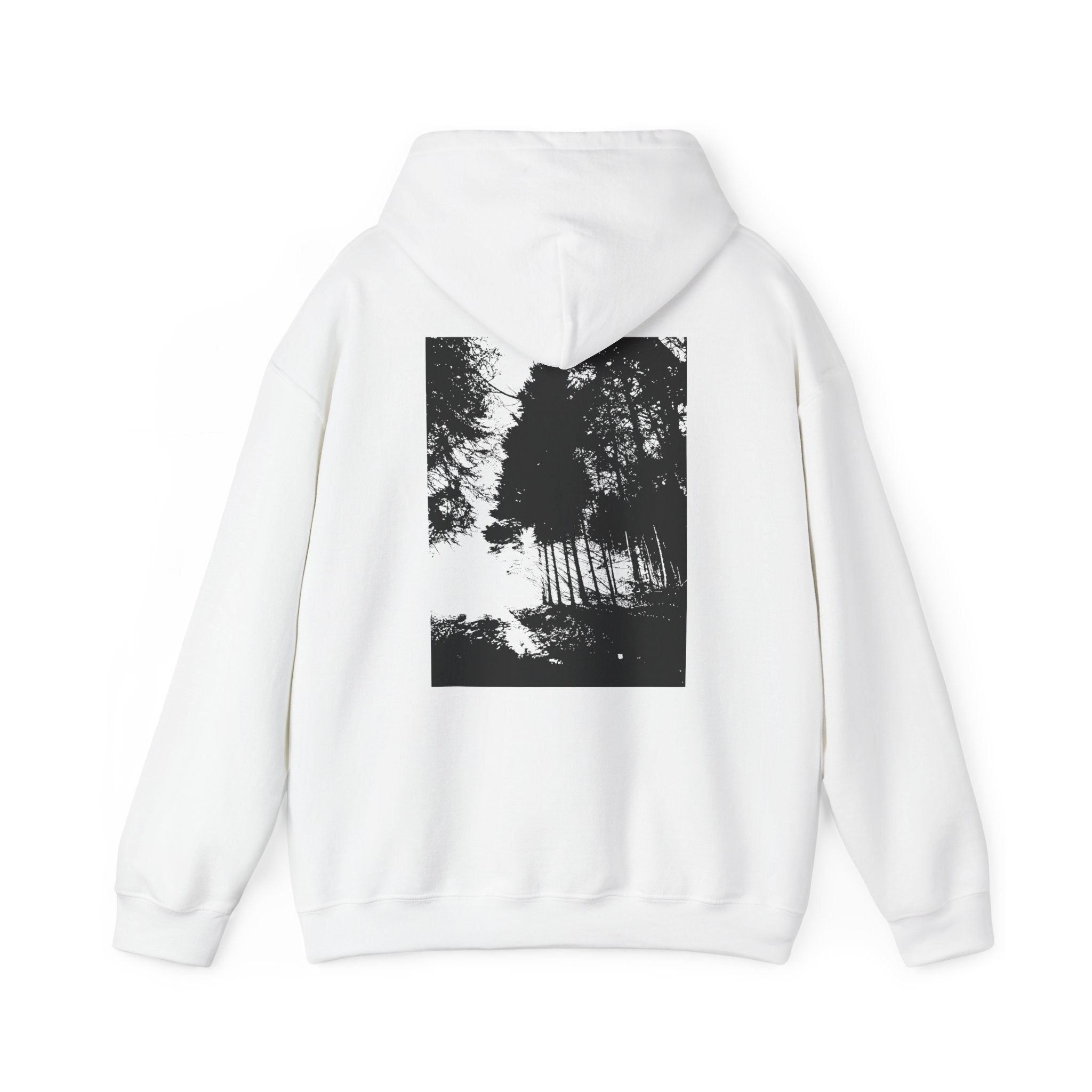 Gildan Heavy Blend Hoodie — Forest-Inspired Hooded Sweatshirt