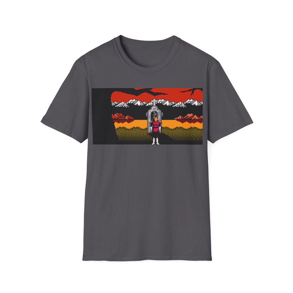 Gildan Unisex Softstyle® T-Shirt Retro Gamer - NES Simon's Quest Ending Design