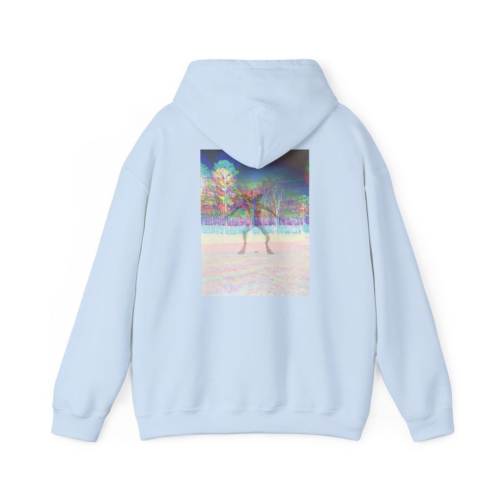Gildan Heavy Blend Hoodie — Retro Stranger Things Monster Sweatshirt