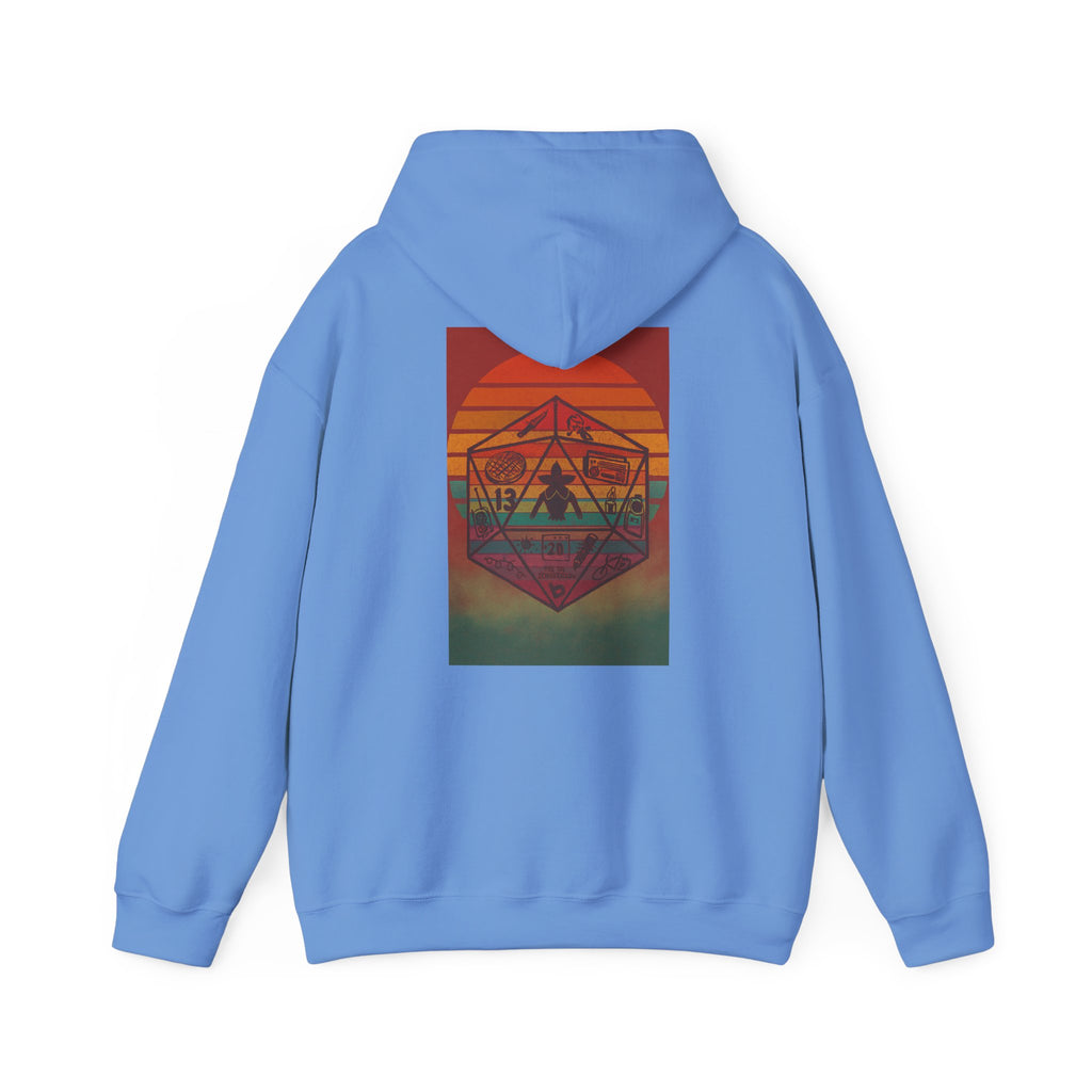 Gildan Heavy Blend Hoodie Stranger Things 20 Sided Dice