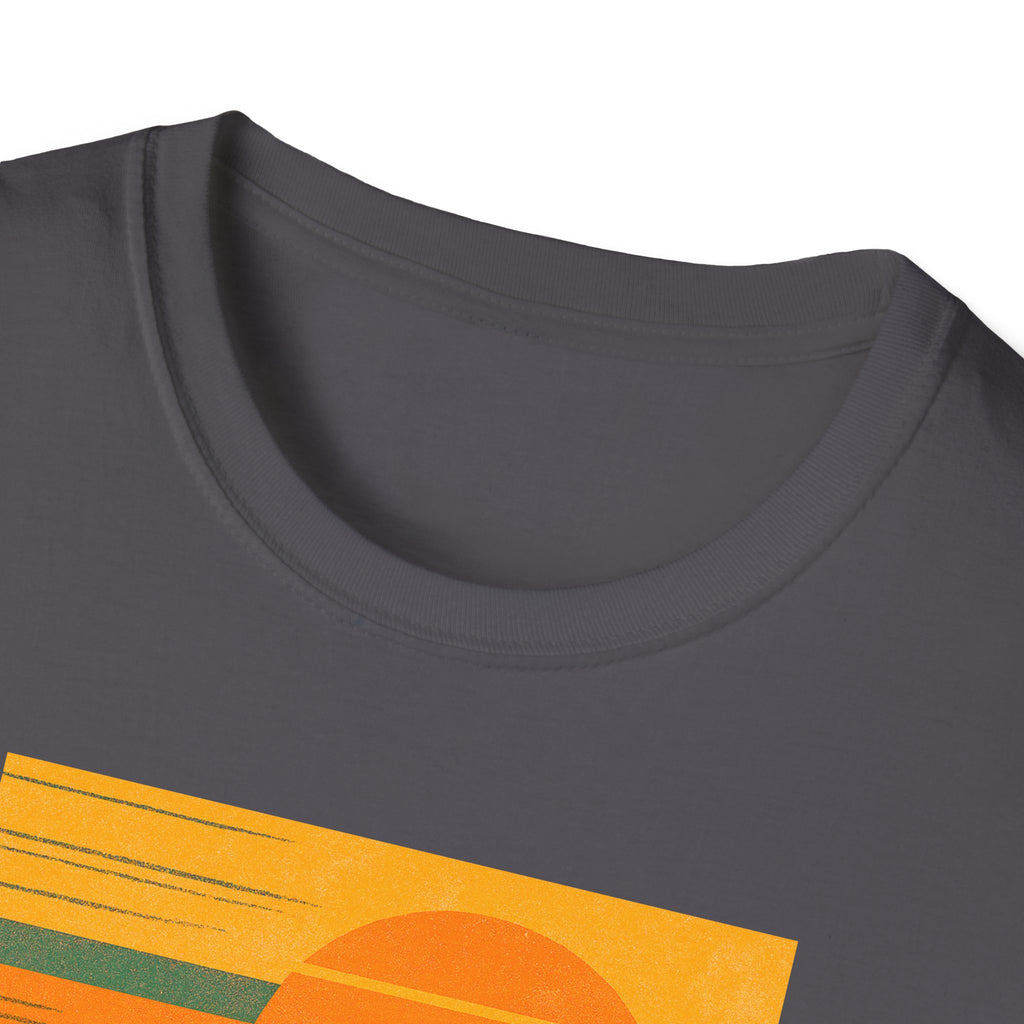 Gildan Unisex Softstyle® T-Shirt Retro Mountain Sunset