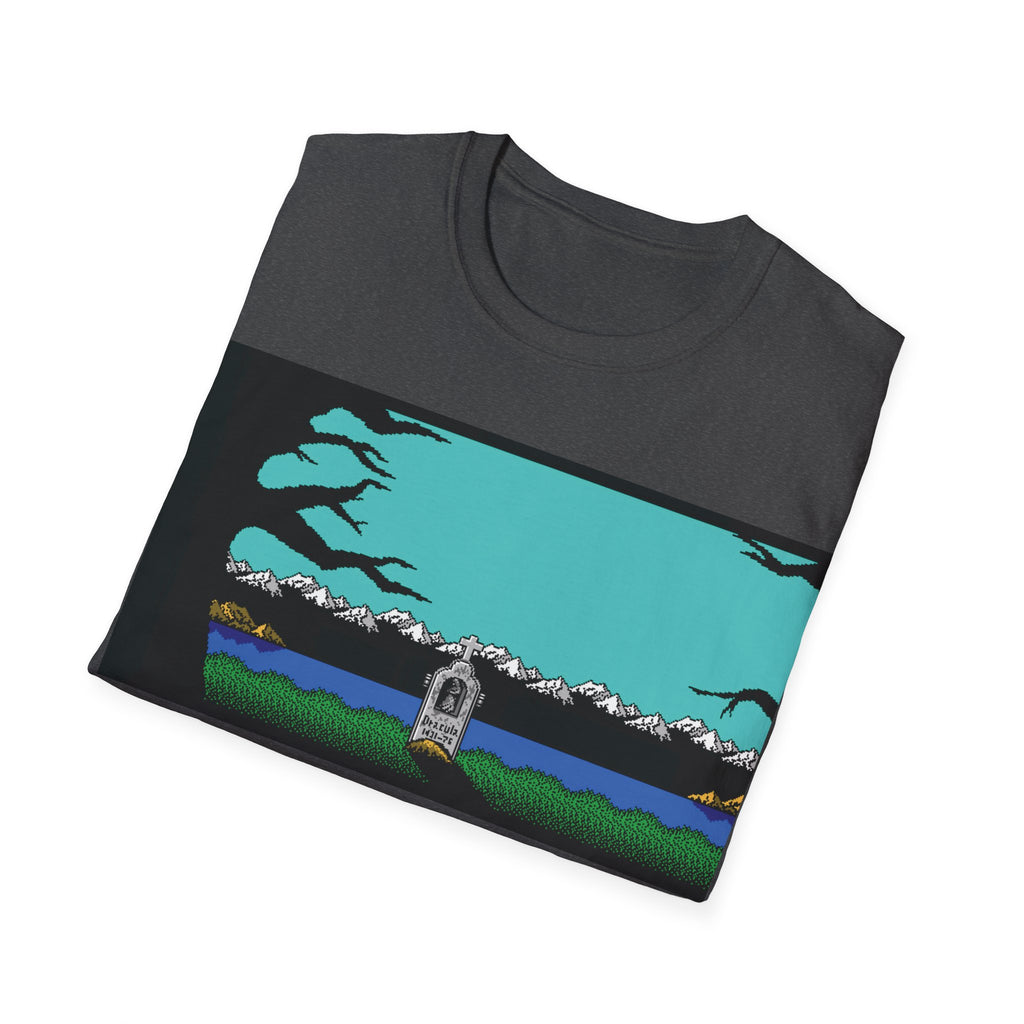Gildan Unisex Softstyle® T-Shirt Retro Gamer - NES Simon's Quest Ending Design