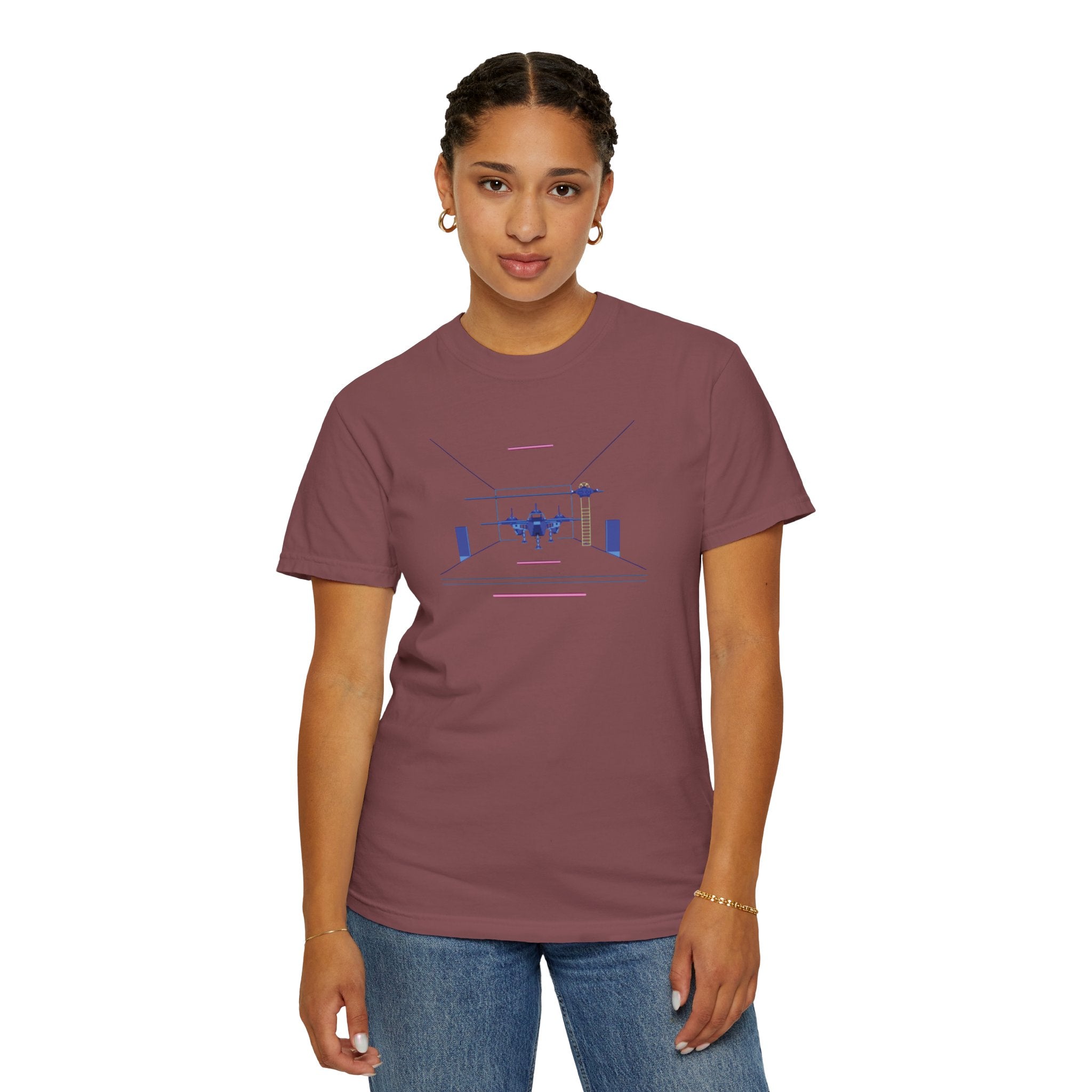 Comfort Colors® Garment-Dyed Short Sleeve Tee Graphic design-Star Voyager