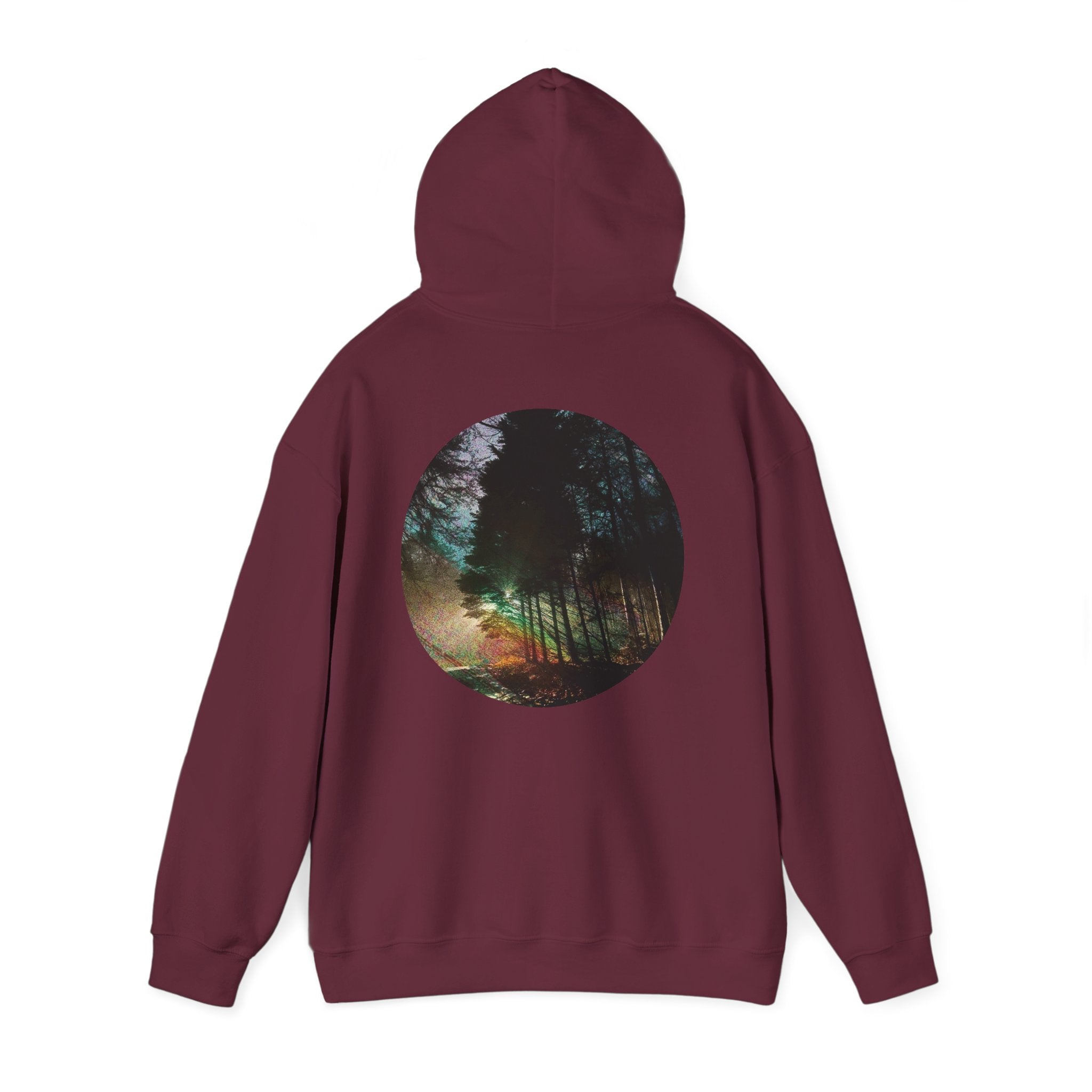 Gildan Heavy Blend Hoodie — Forest-Inspired Hooded Sweatshirt