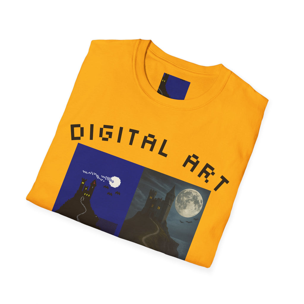 Gildan Unisex Softstyle® T-Shirt Retro Windows Card theme