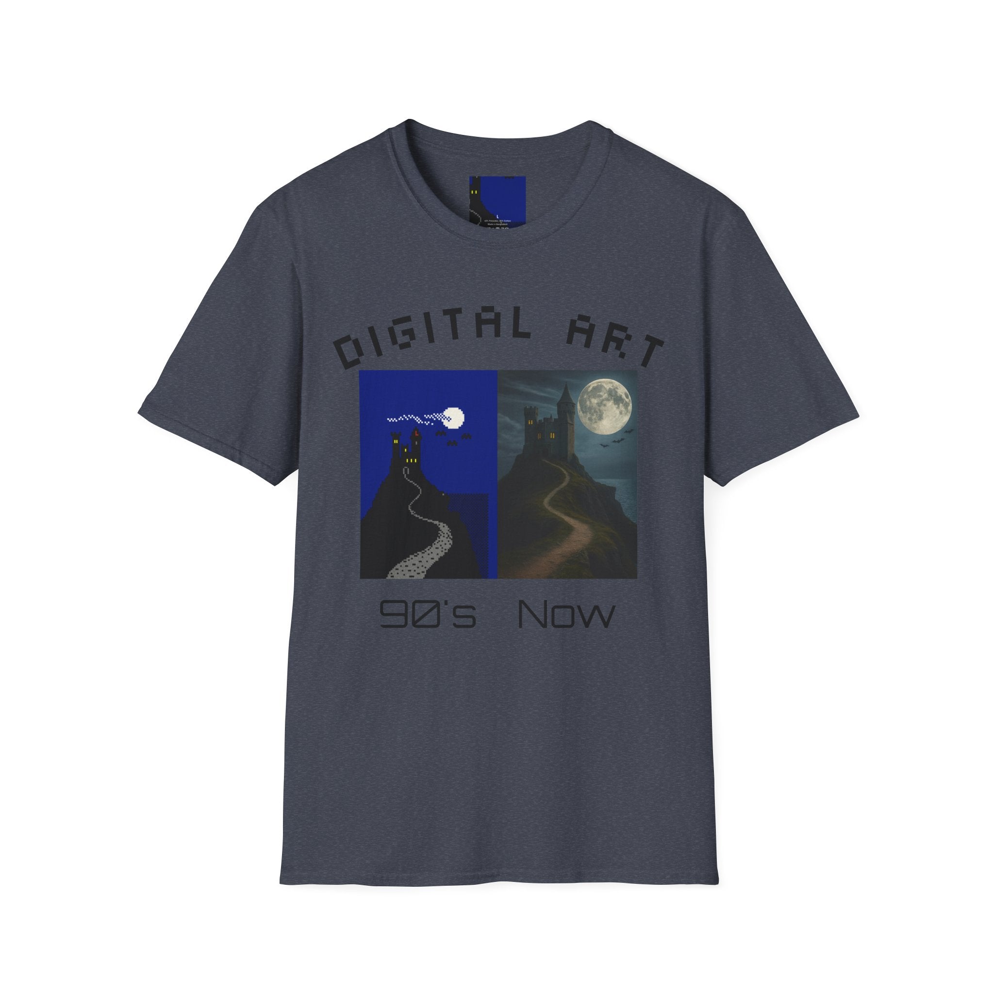 Gildan Unisex Softstyle® T-Shirt Retro Windows Card theme