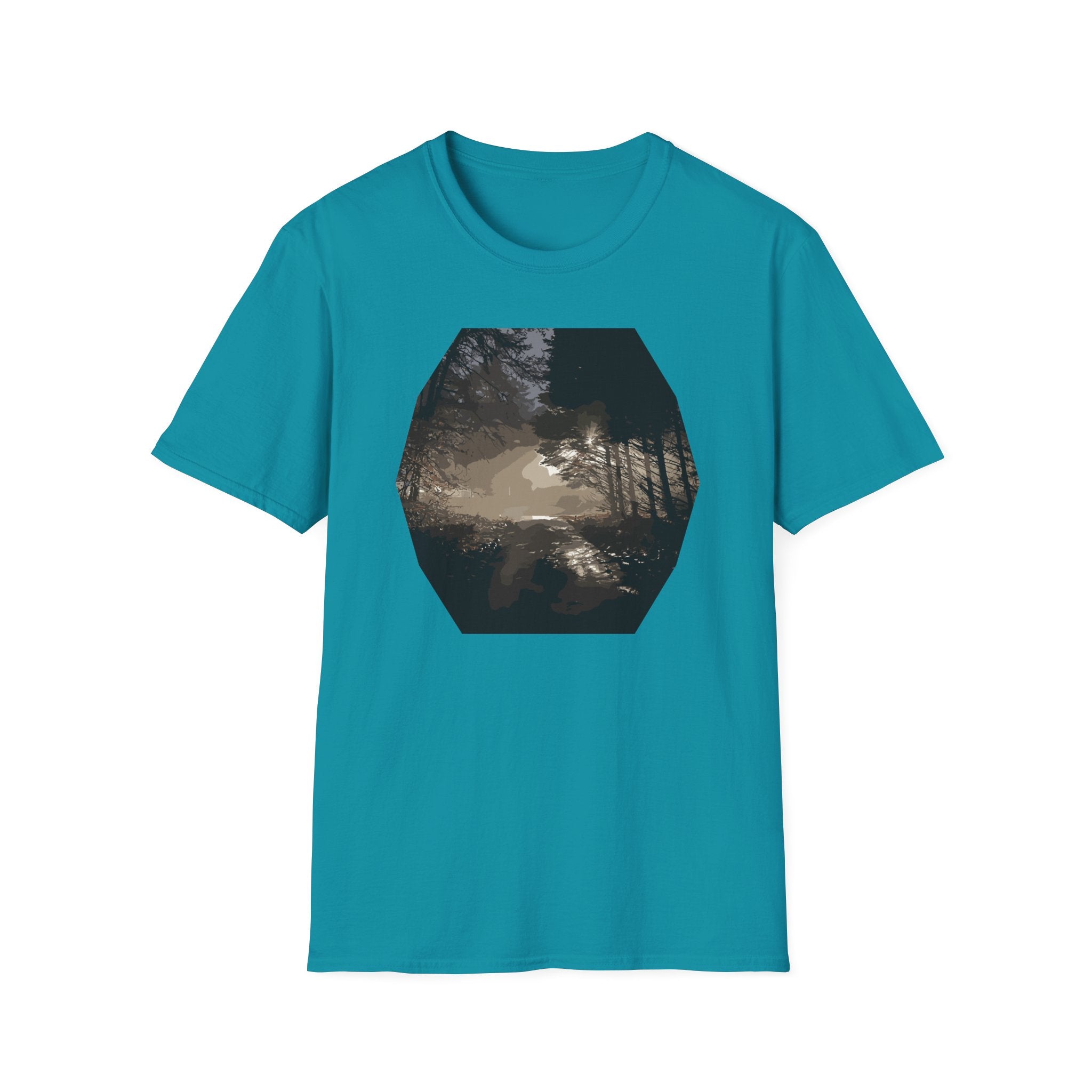 Gildan Unisex Softstyle® T-Shirt Wooded Path
