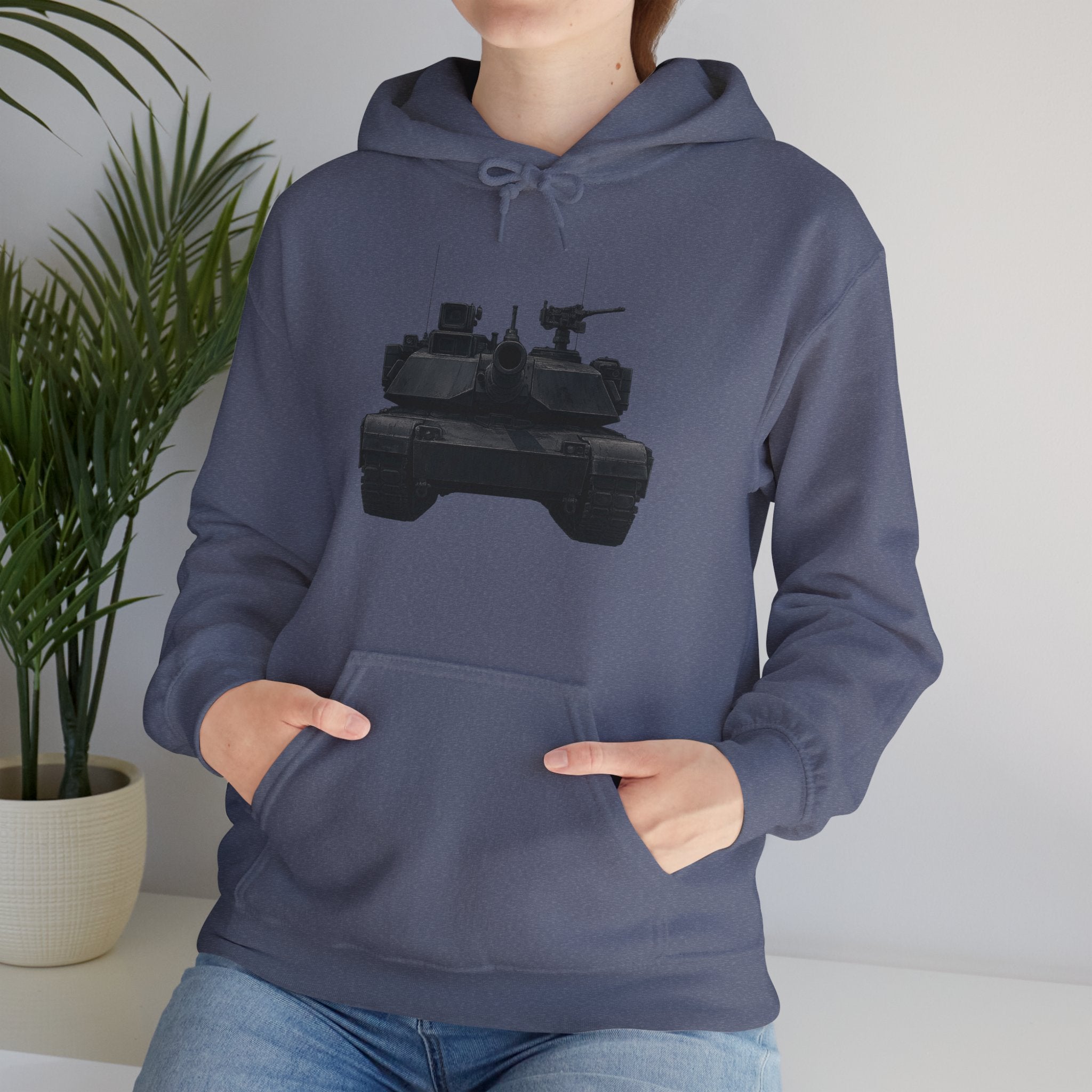 Military Tank Gildan Hoodie