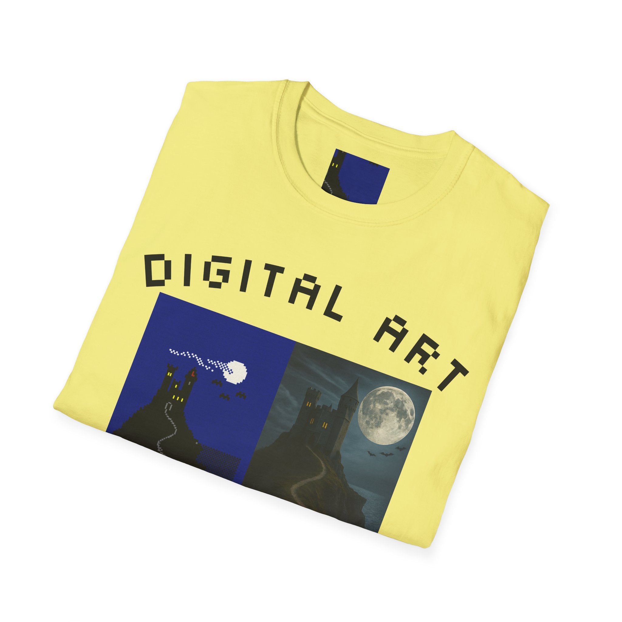 Gildan Unisex Softstyle® T-Shirt Retro Windows Card theme