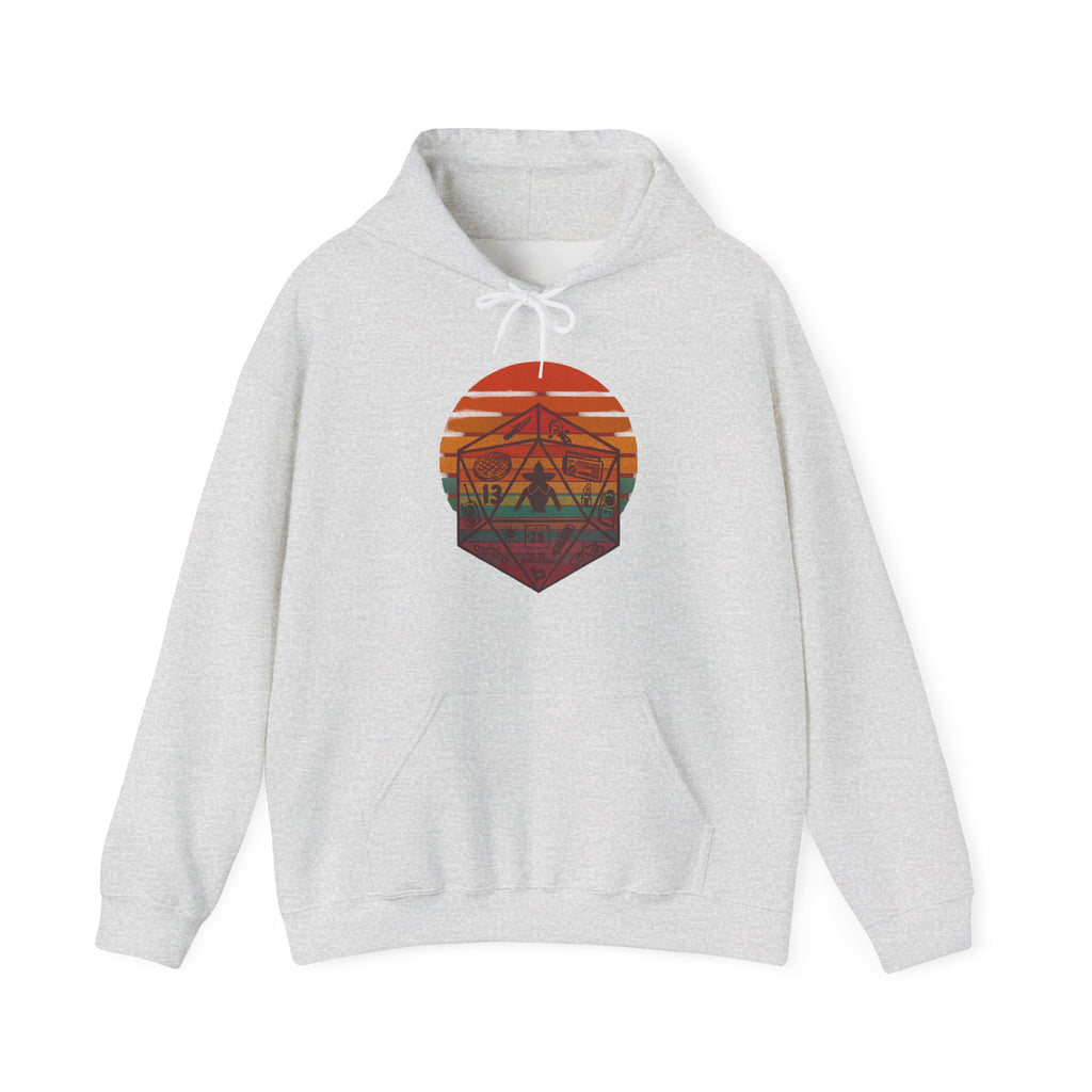 Gildan Heavy Blend Hoodie Stranger Things 20 Sided Dice