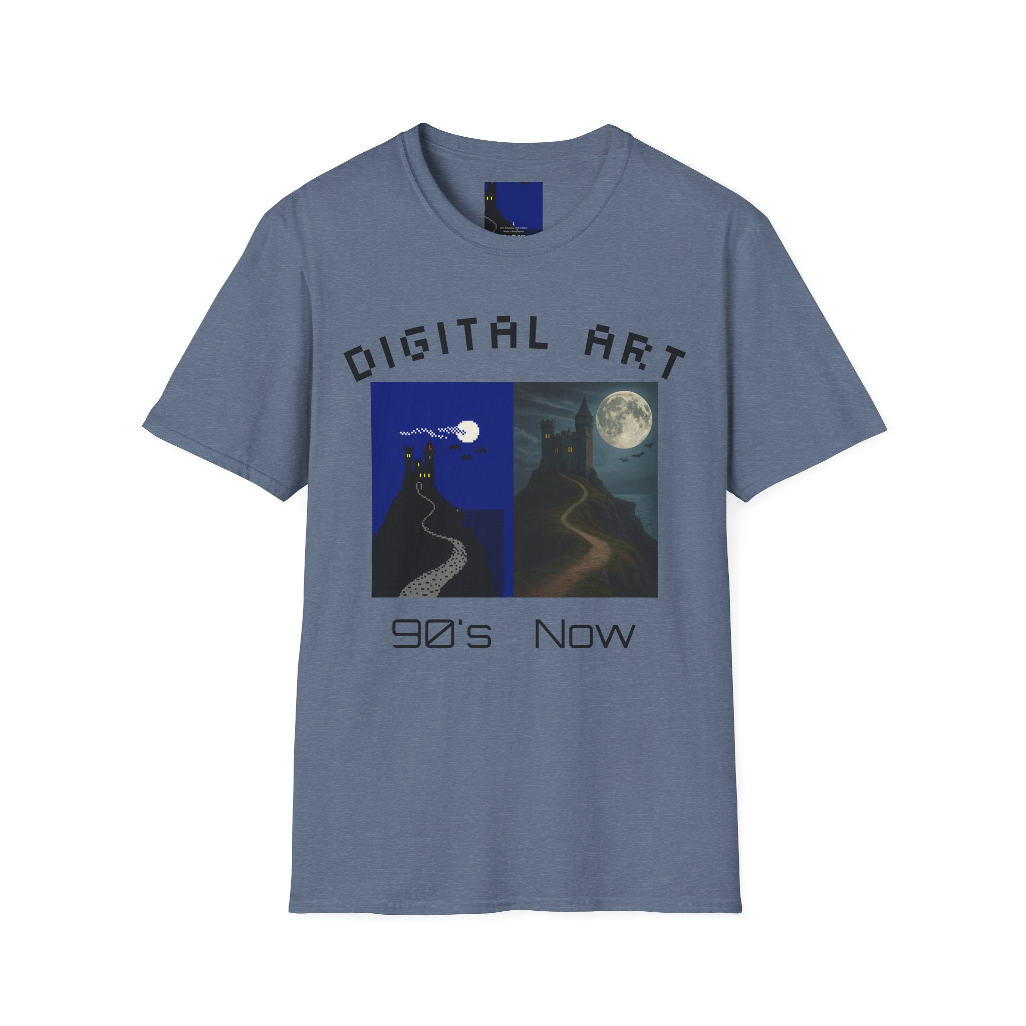 Gildan Unisex Softstyle® T-Shirt Retro Windows Card theme