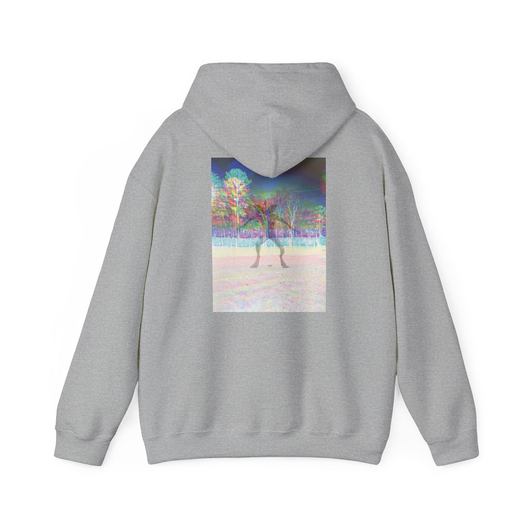 Gildan Heavy Blend Hoodie — Retro Stranger Things Monster Sweatshirt