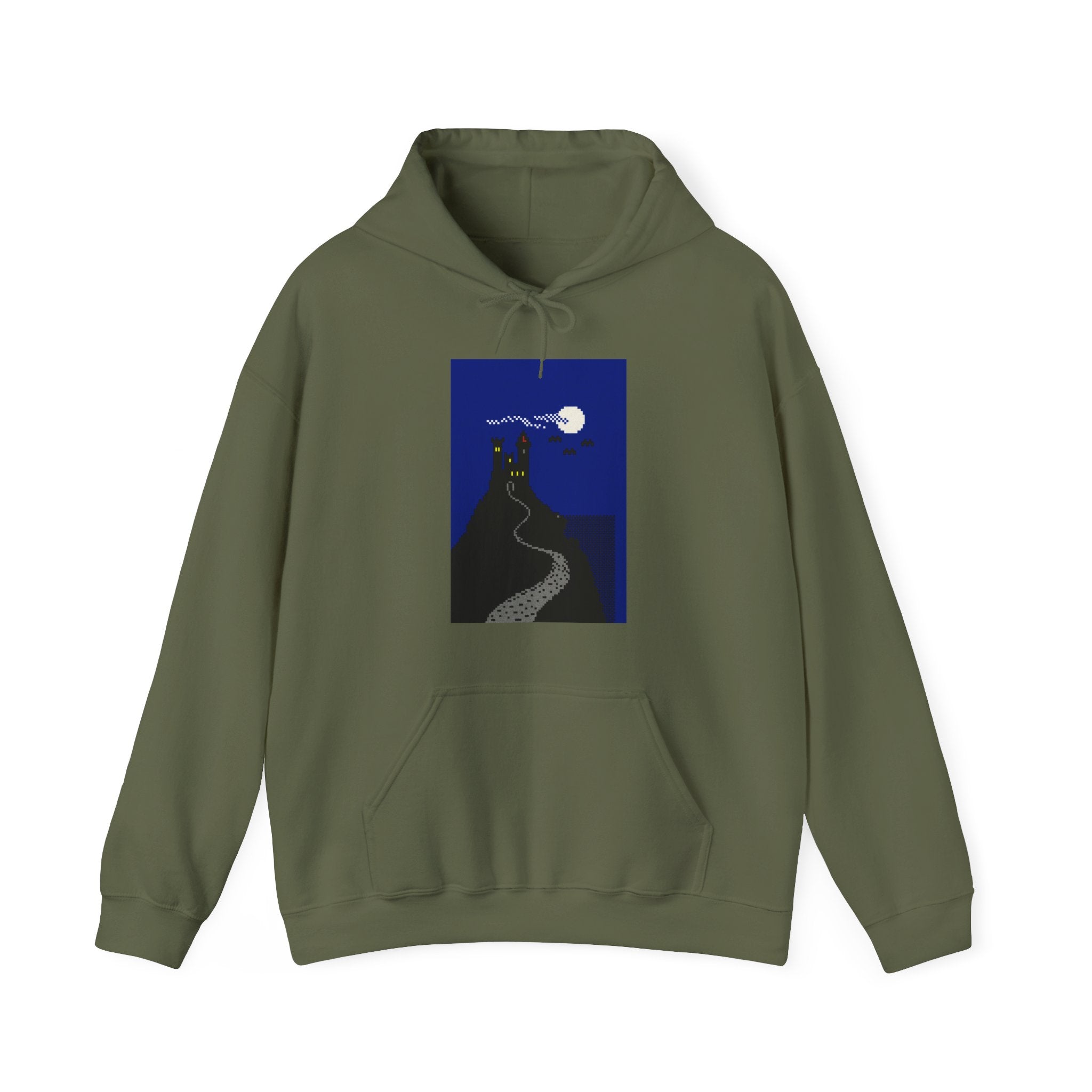 Gildan Heavey Blend Hoodie Moonlit Retro Windows Card theme