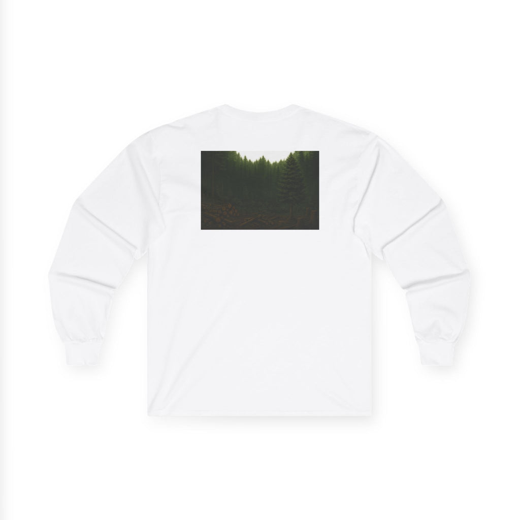 Logging Site Feller-Buncher Long Sleeve Tee