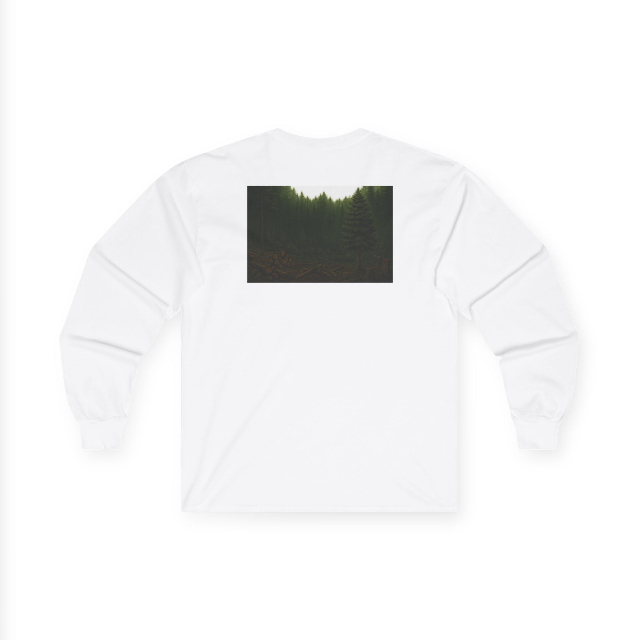 Logging Site Feller-Buncher Long Sleeve Tee
