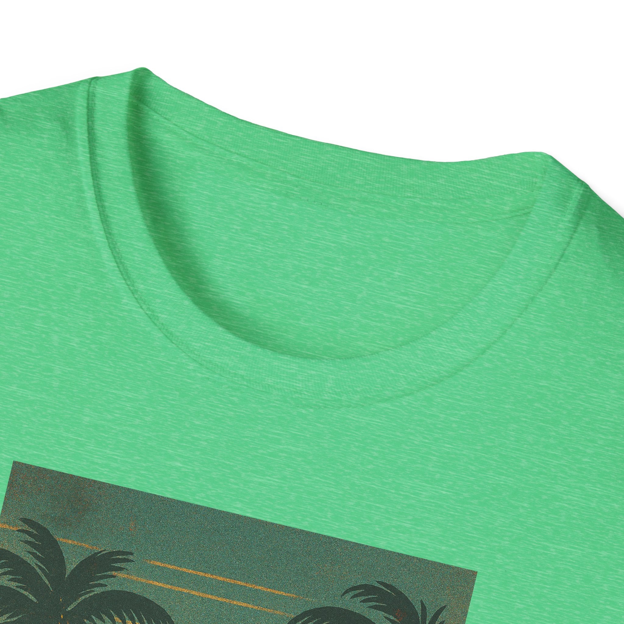 Gildan Unisex Softstyle® T-Shirt Retro Beach Sunset