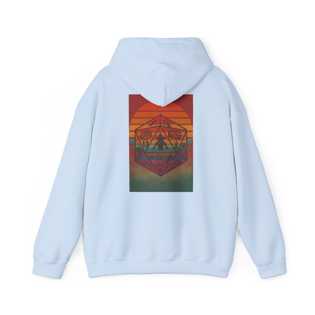 Gildan Heavy Blend Hoodie Stranger Things 20 Sided Dice