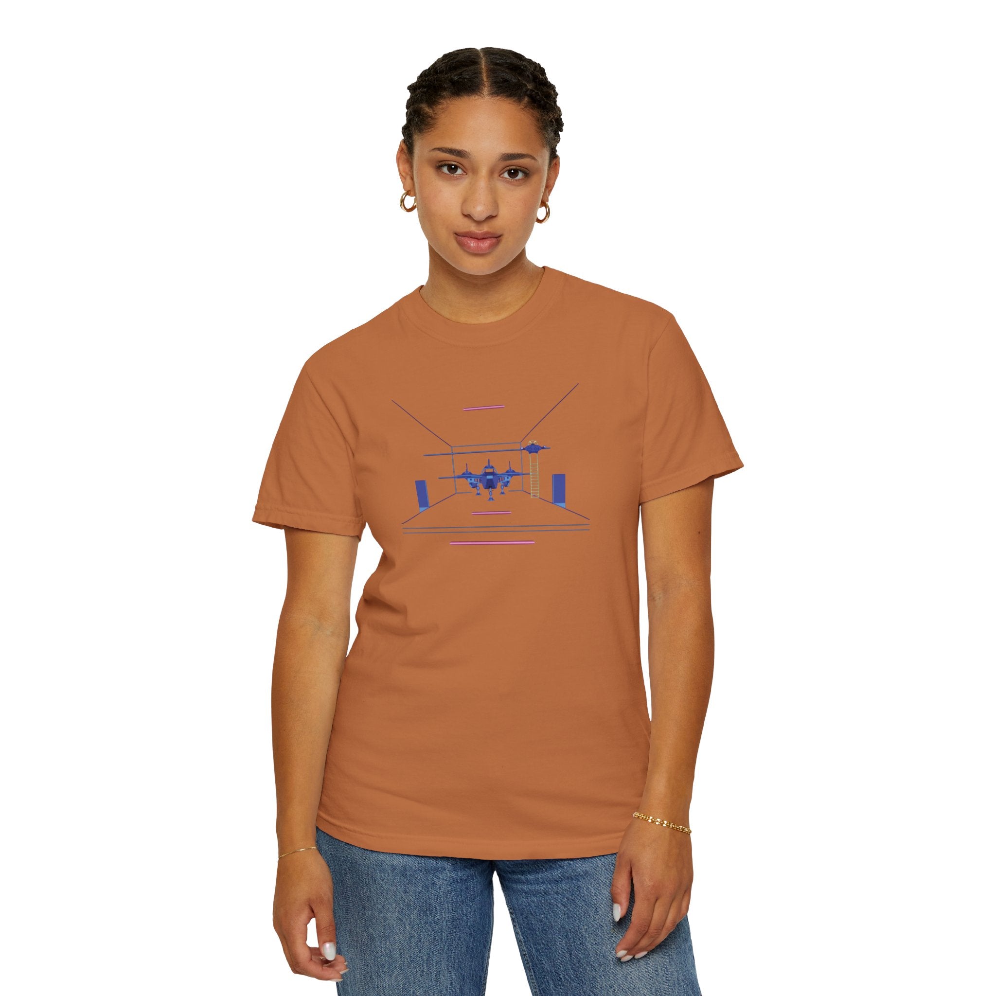 Comfort Colors® Garment-Dyed Short Sleeve Tee Graphic design-Star Voyager