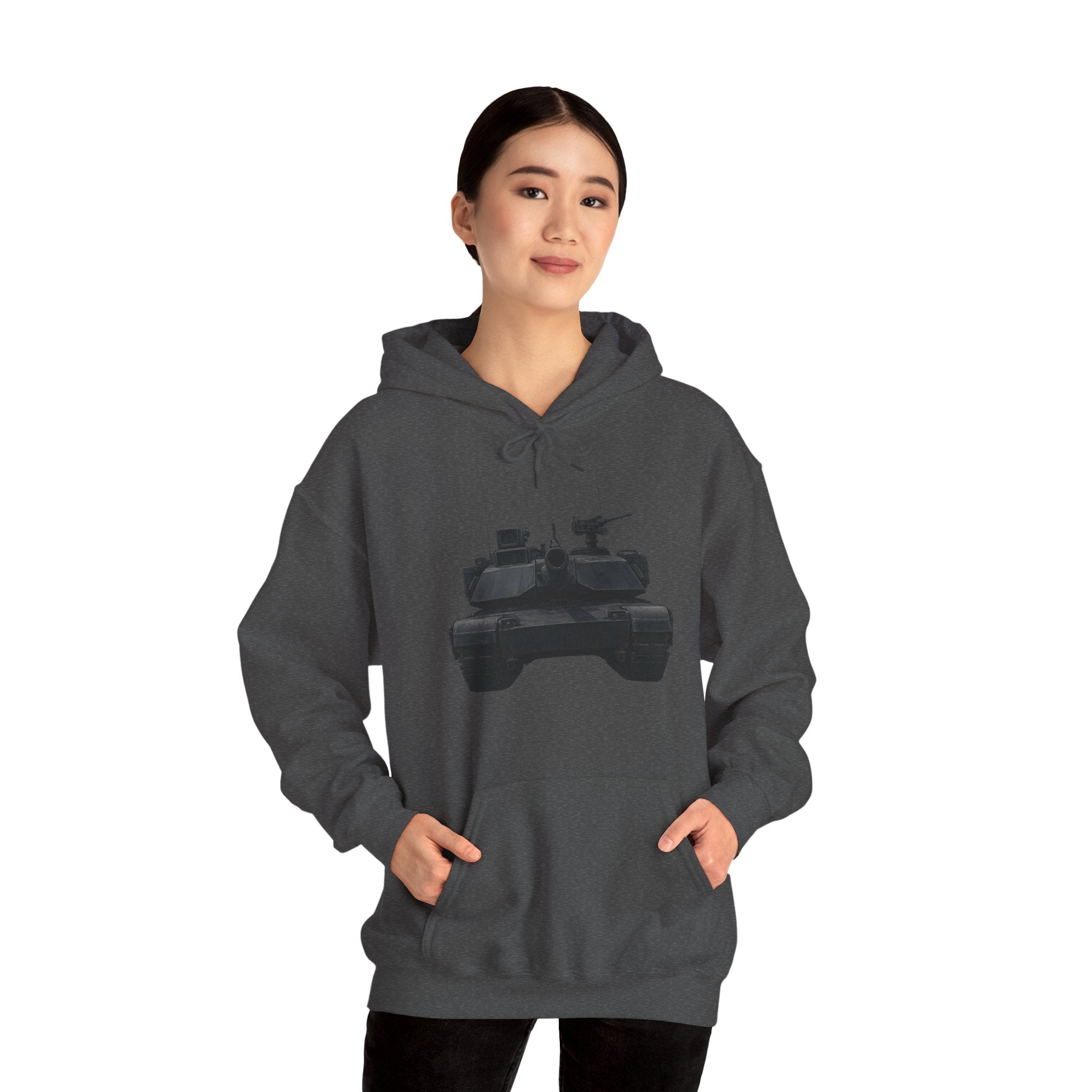 Military Tank Gildan Hoodie