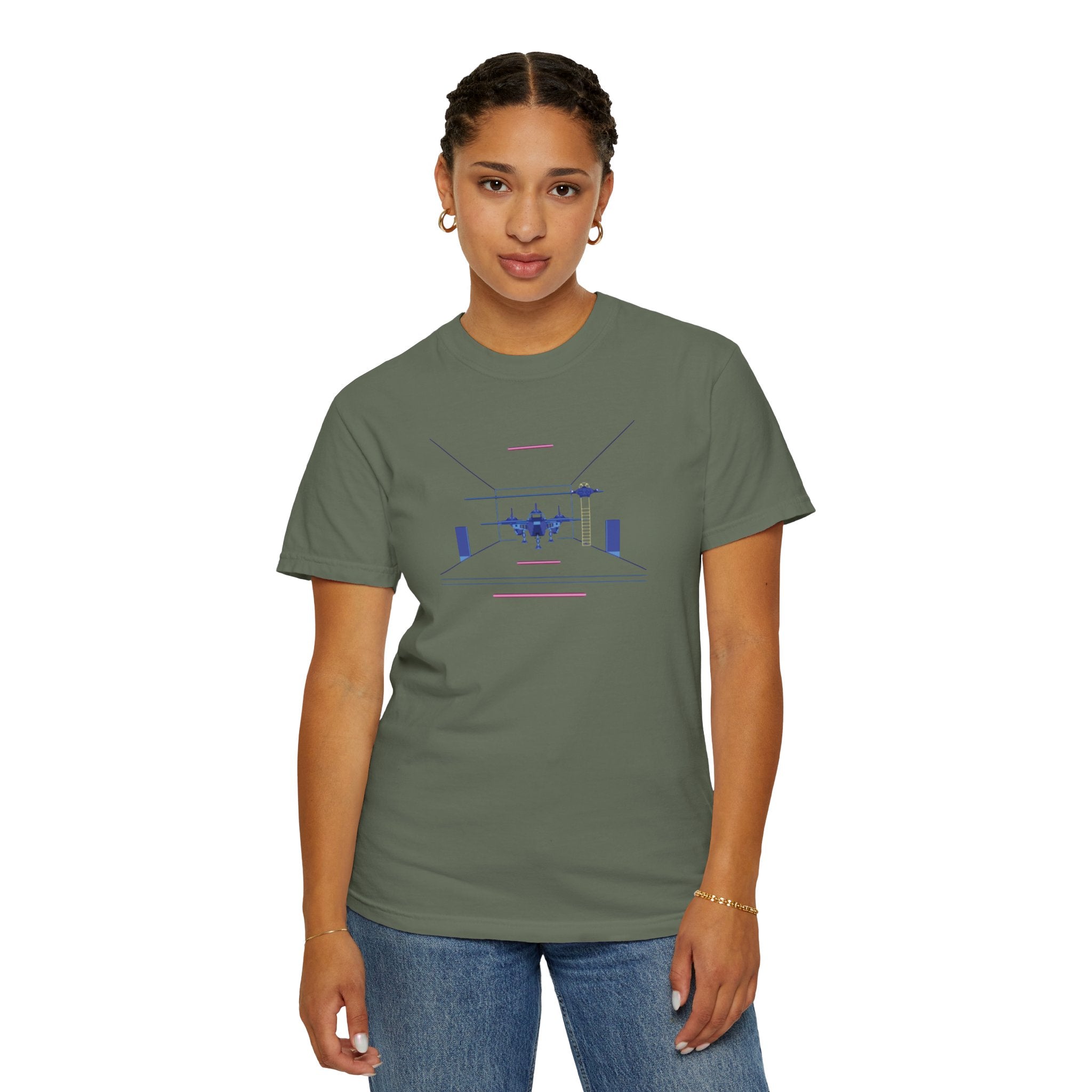 Comfort Colors® Garment-Dyed Short Sleeve Tee Graphic design-Star Voyager