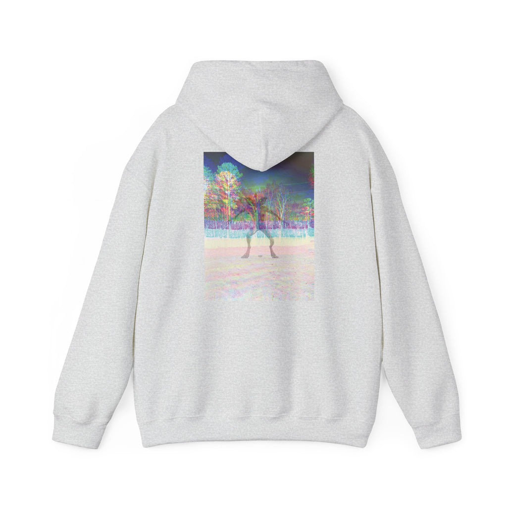 Gildan Heavy Blend Hoodie — Retro Stranger Things Monster Sweatshirt