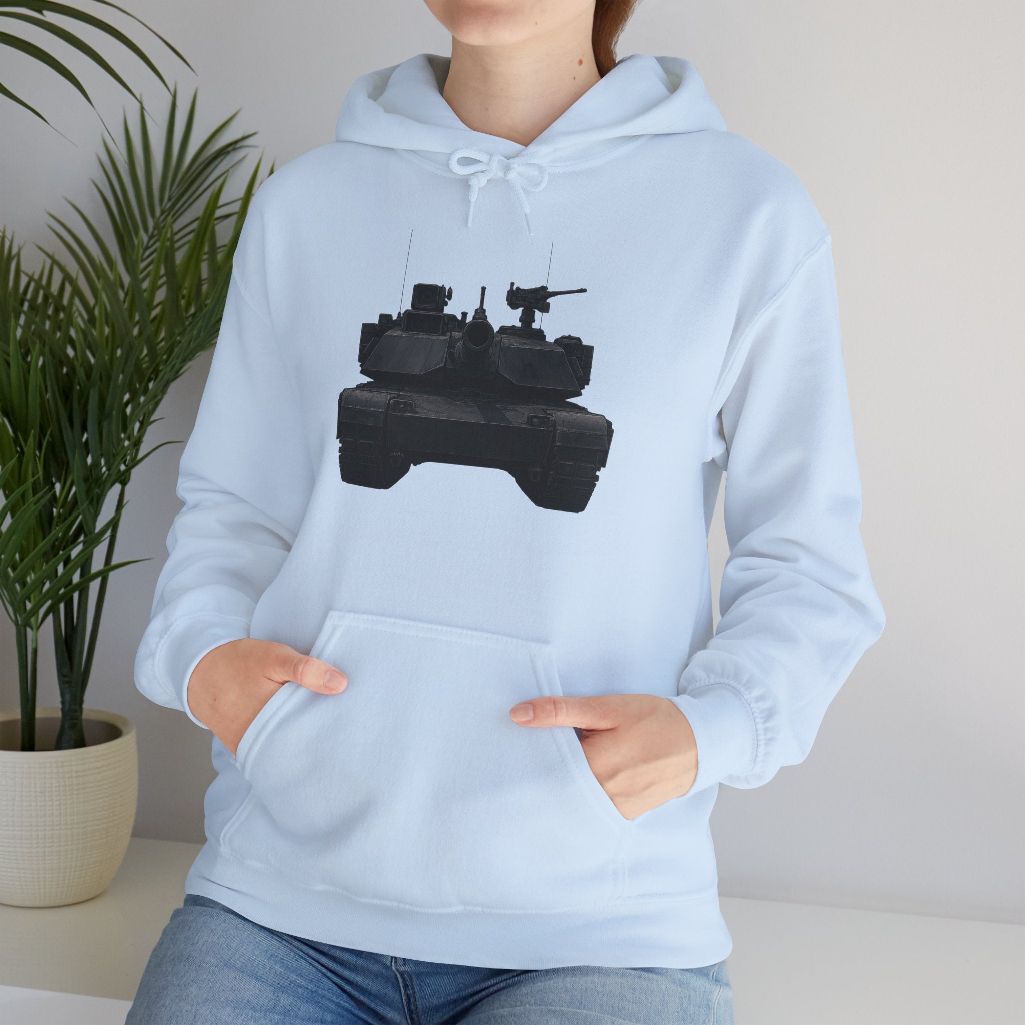 Military Tank Gildan Hoodie