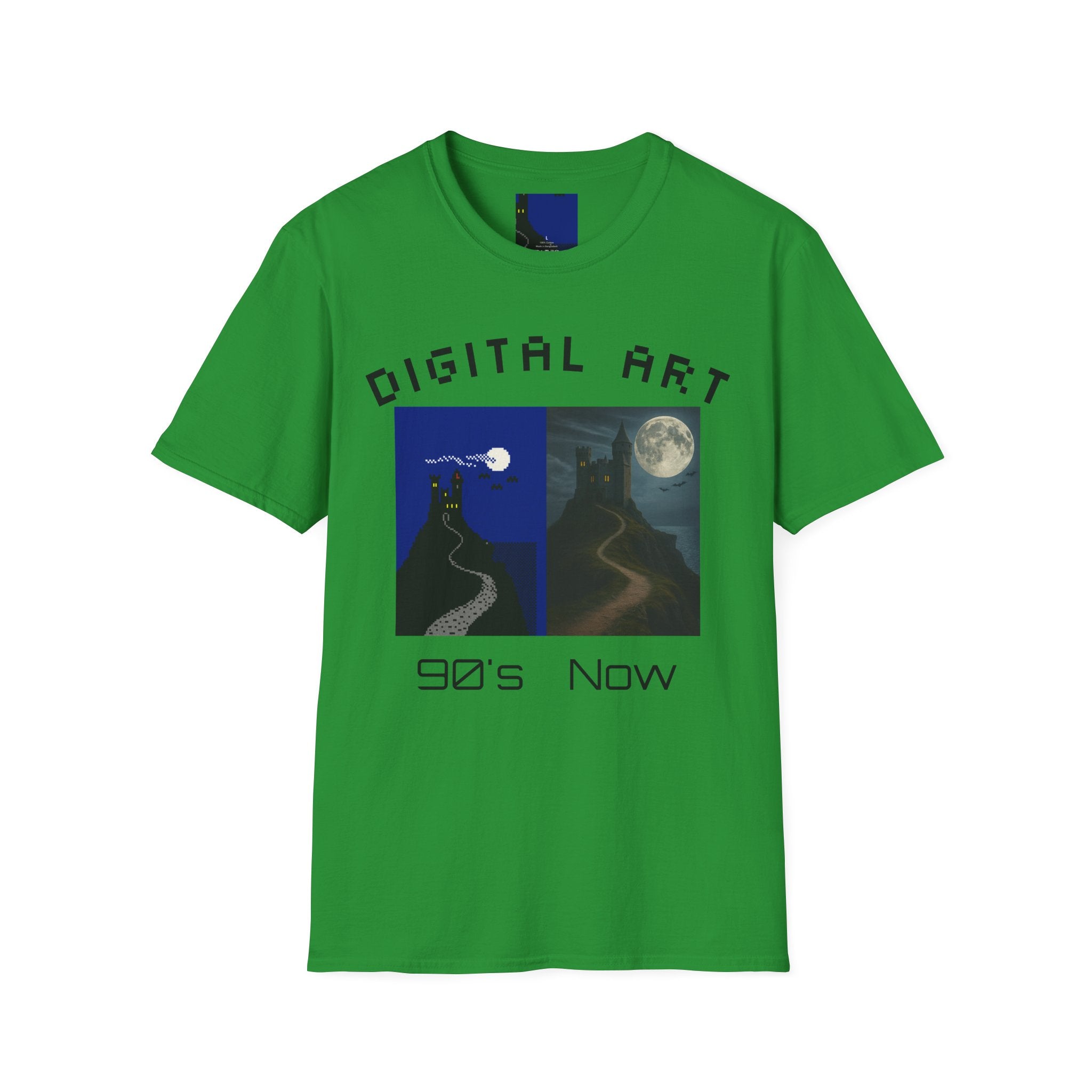 Gildan Unisex Softstyle® T-Shirt Retro Windows Card theme