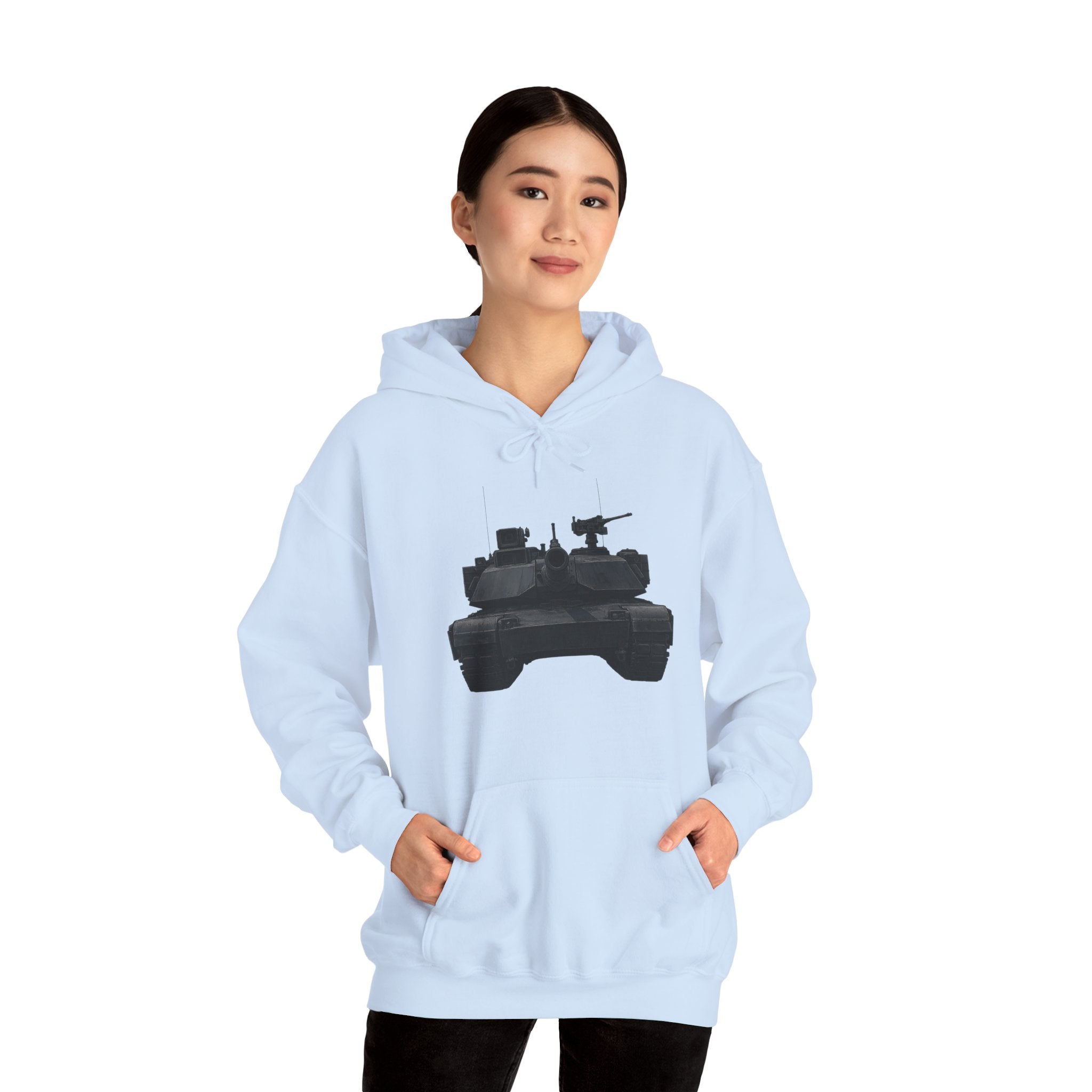 Military Tank Gildan Hoodie