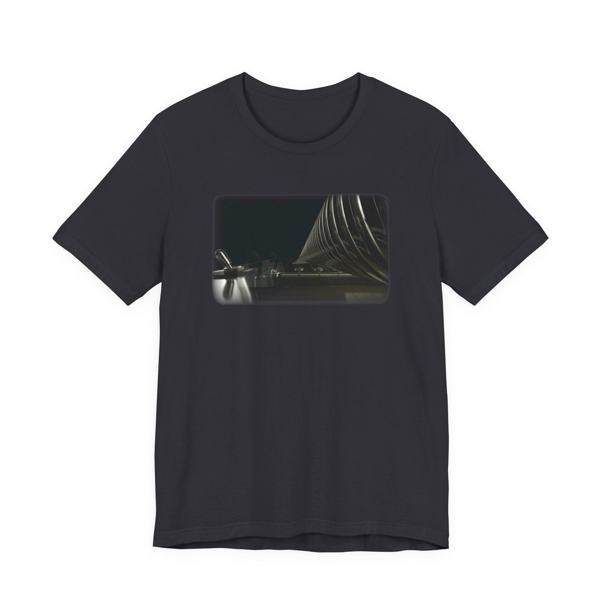 Bella+Canvas Unisex Jersery Short Sleeve T-Shirt — Musical Instrument Guitar Close-up