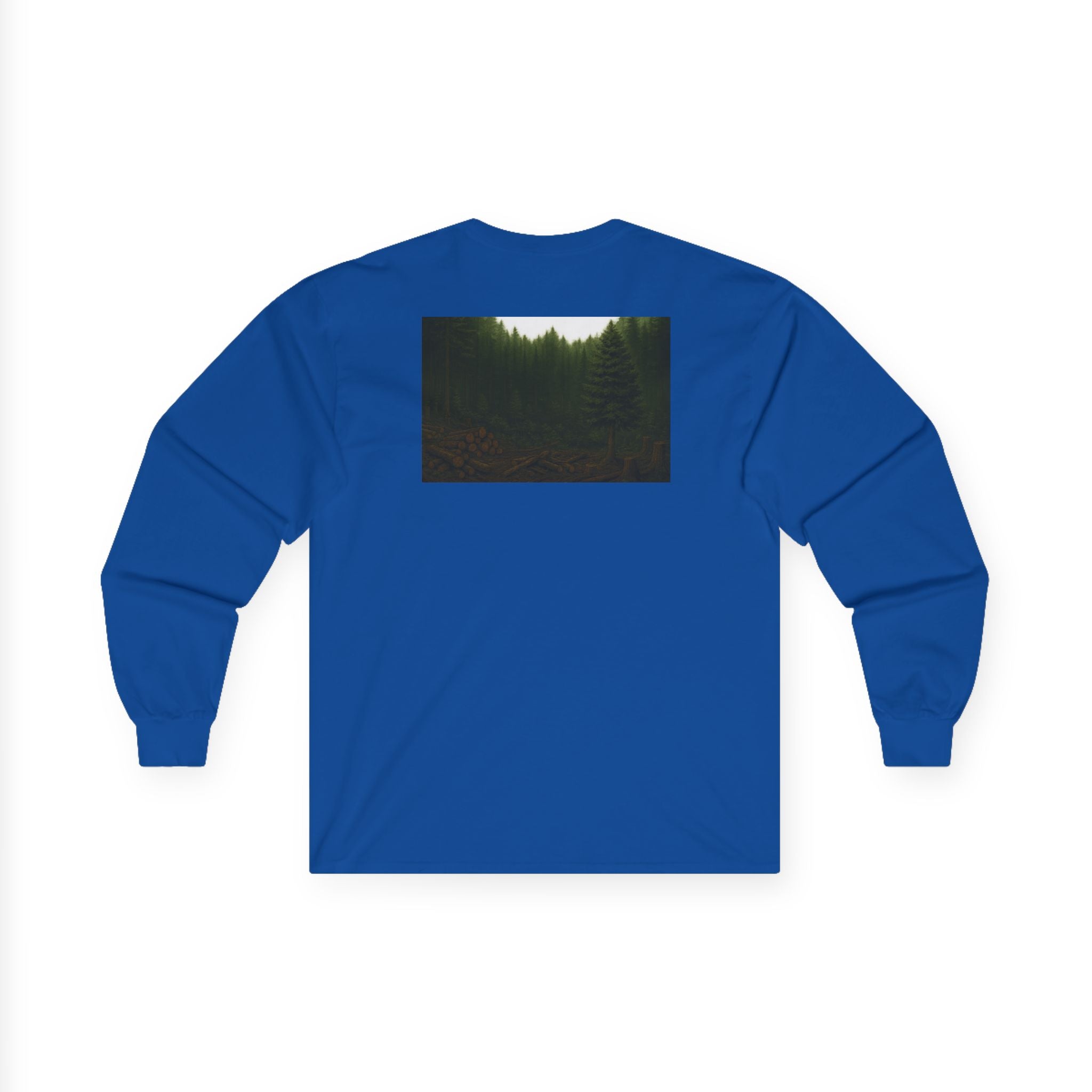 Logging Site Feller-Buncher Long Sleeve Tee