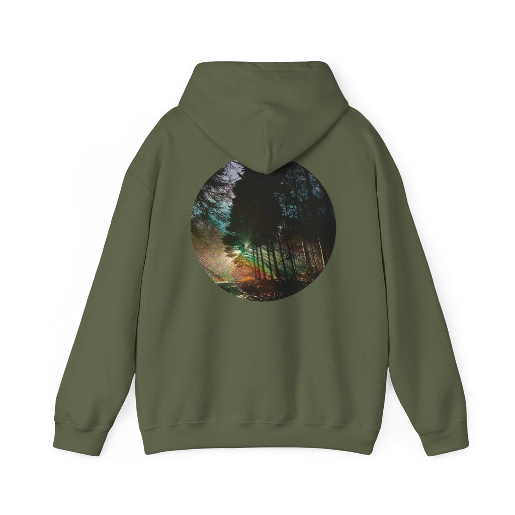 Gildan Heavy Blend Hoodie — Forest-Inspired Hooded Sweatshirt