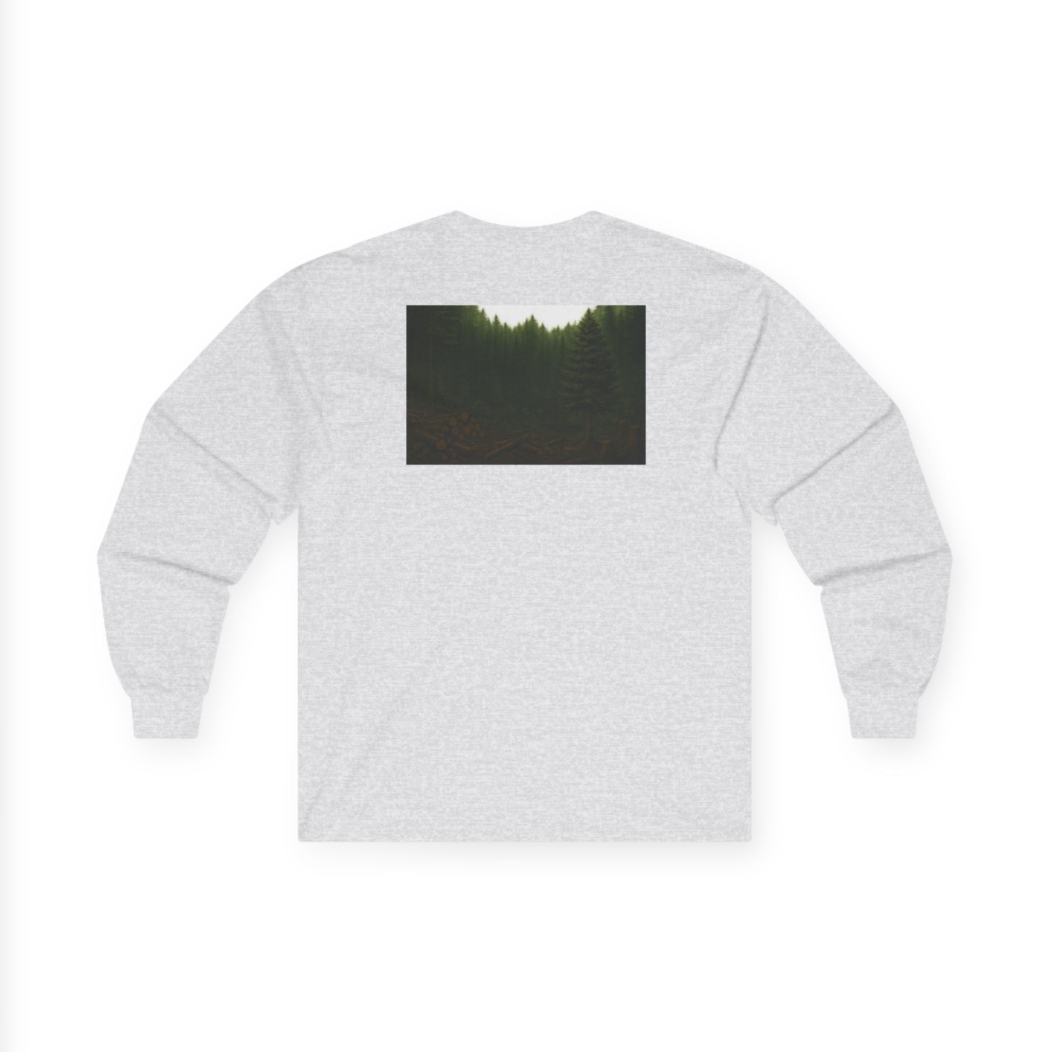 Logging Site Feller-Buncher Long Sleeve Tee