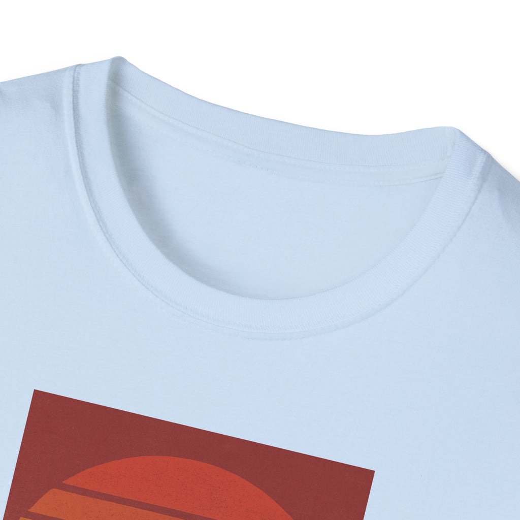 Gildan Unisex Softstyle® T-Shirt Retro Sunset 20sided Dice